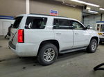 2015 Chevrolet Tahoe K1500 Lt White vin: 1GNSKBKC6FR631286