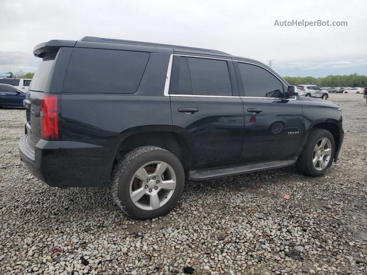 2015 Chevrolet Tahoe K1500 Lt Черный vin: 1GNSKBKC6FR678589