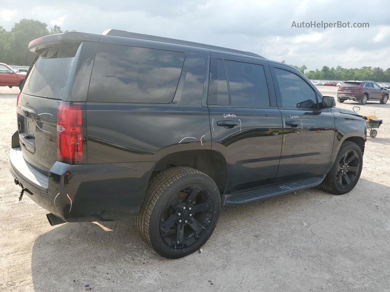 2016 Chevrolet Tahoe K1500 Lt Black vin: 1GNSKBKC6GR202182