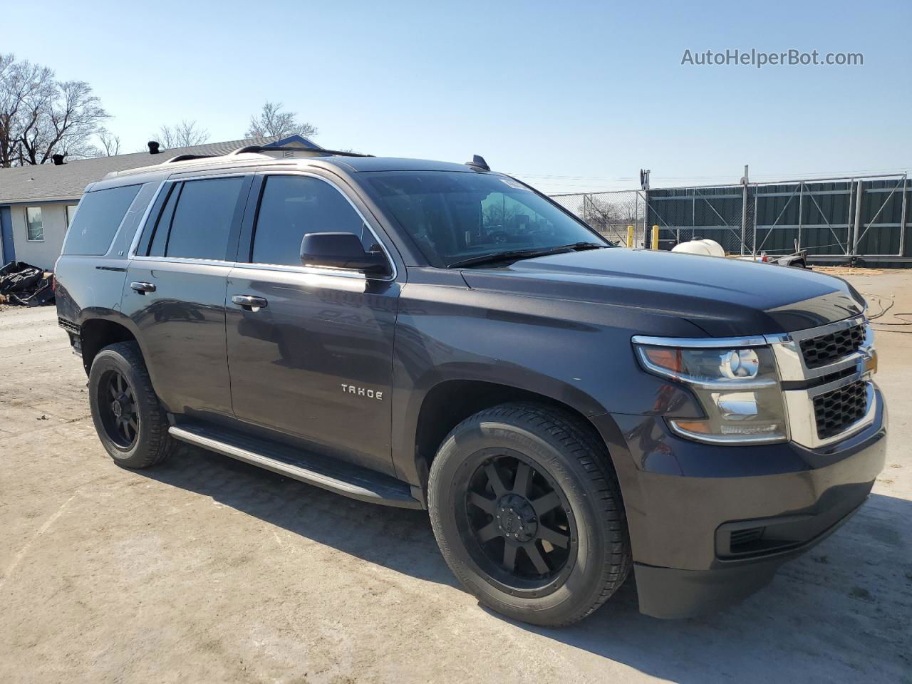 2016 Chevrolet Tahoe K1500 Lt Серый vin: 1GNSKBKC6GR369559