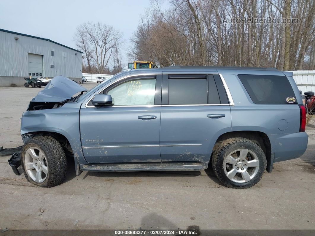 2016 Chevrolet Tahoe Lt Light Blue vin: 1GNSKBKC6GR374471