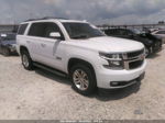 2016 Chevrolet Tahoe Lt White vin: 1GNSKBKC6GR415021