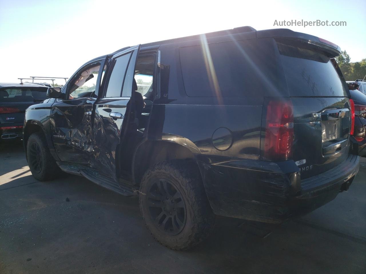 2015 Chevrolet Tahoe K1500 Lt Black vin: 1GNSKBKC7FR194558