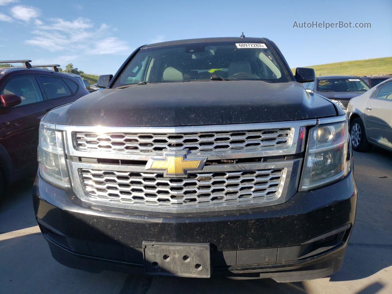 2015 Chevrolet Tahoe K1500 Lt Black vin: 1GNSKBKC7FR194558