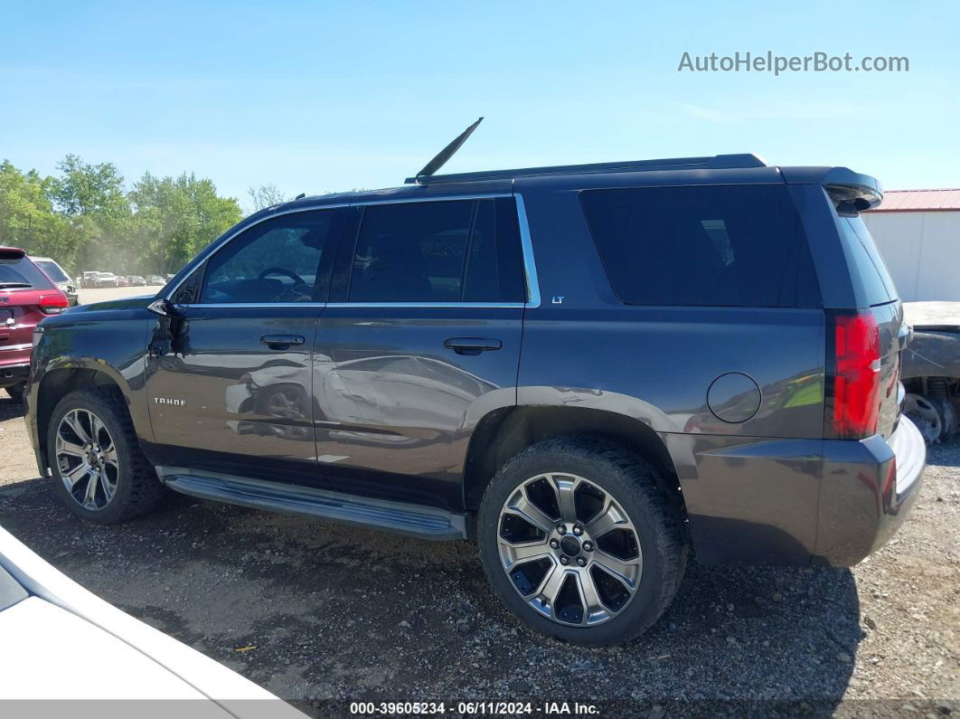 2015 Chevrolet Tahoe Lt Gray vin: 1GNSKBKC7FR213481