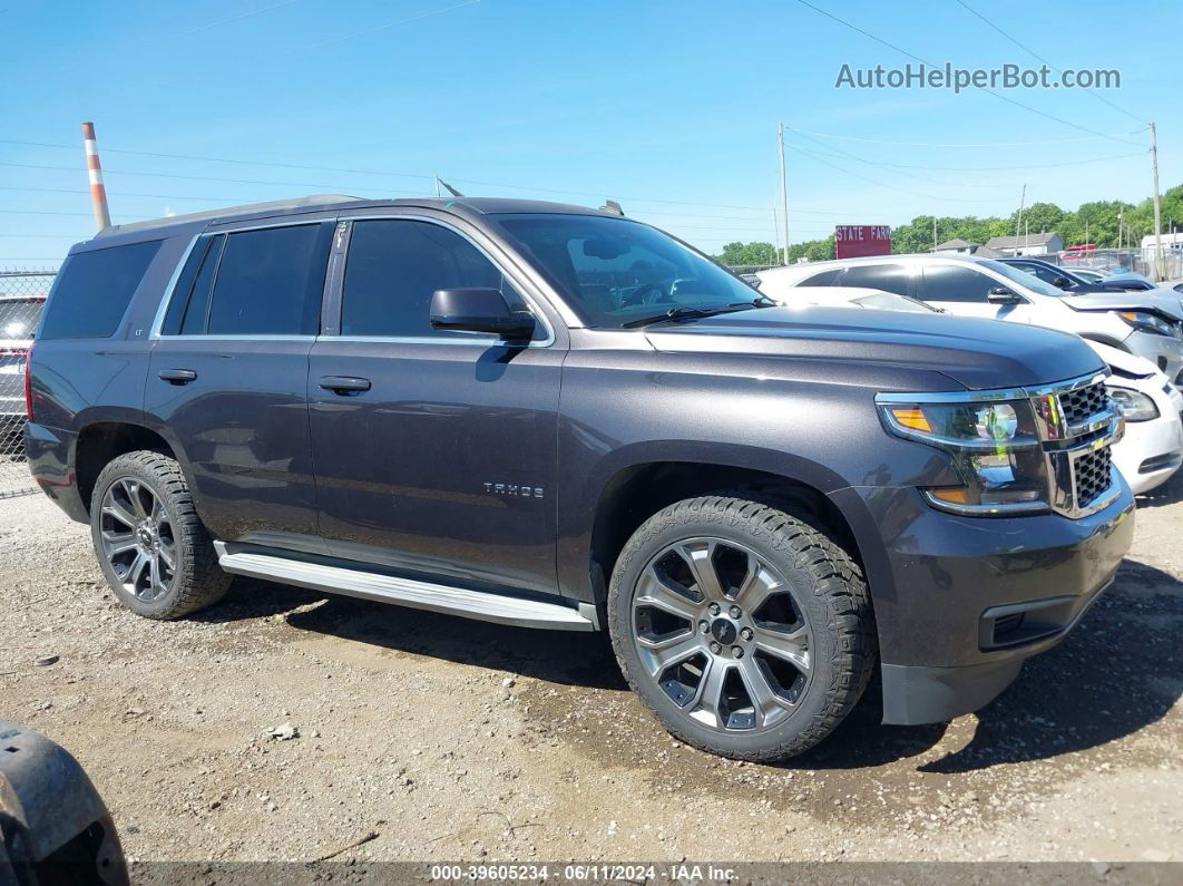 2015 Chevrolet Tahoe Lt Gray vin: 1GNSKBKC7FR213481