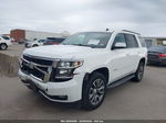 2015 Chevrolet Tahoe Lt White vin: 1GNSKBKC7FR289279