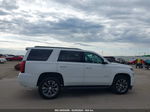 2015 Chevrolet Tahoe Lt White vin: 1GNSKBKC7FR289279