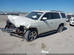 2015 Chevrolet Tahoe Lt White vin: 1GNSKBKC7FR642796