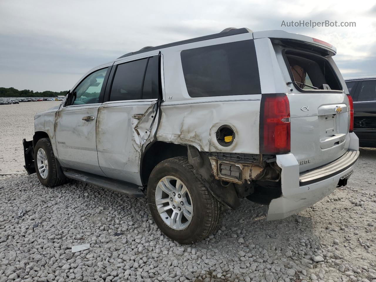 2015 Chevrolet Tahoe K1500 Lt Silver vin: 1GNSKBKC8FR101532