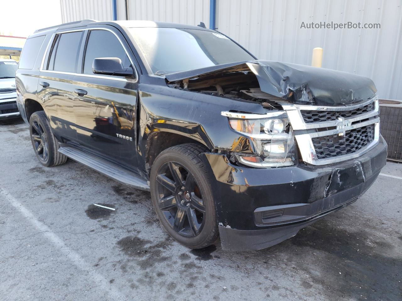 2015 Chevrolet Tahoe K1500 Lt Black vin: 1GNSKBKC8FR149161