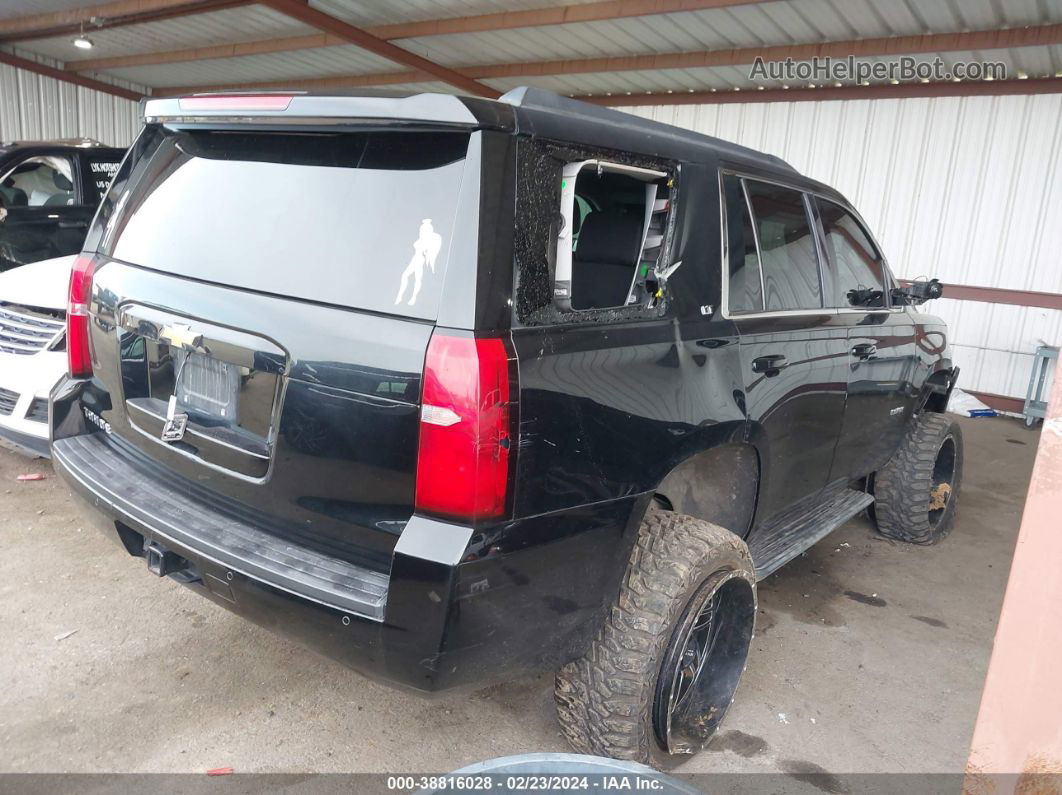 2015 Chevrolet Tahoe Lt Black vin: 1GNSKBKC8FR255058