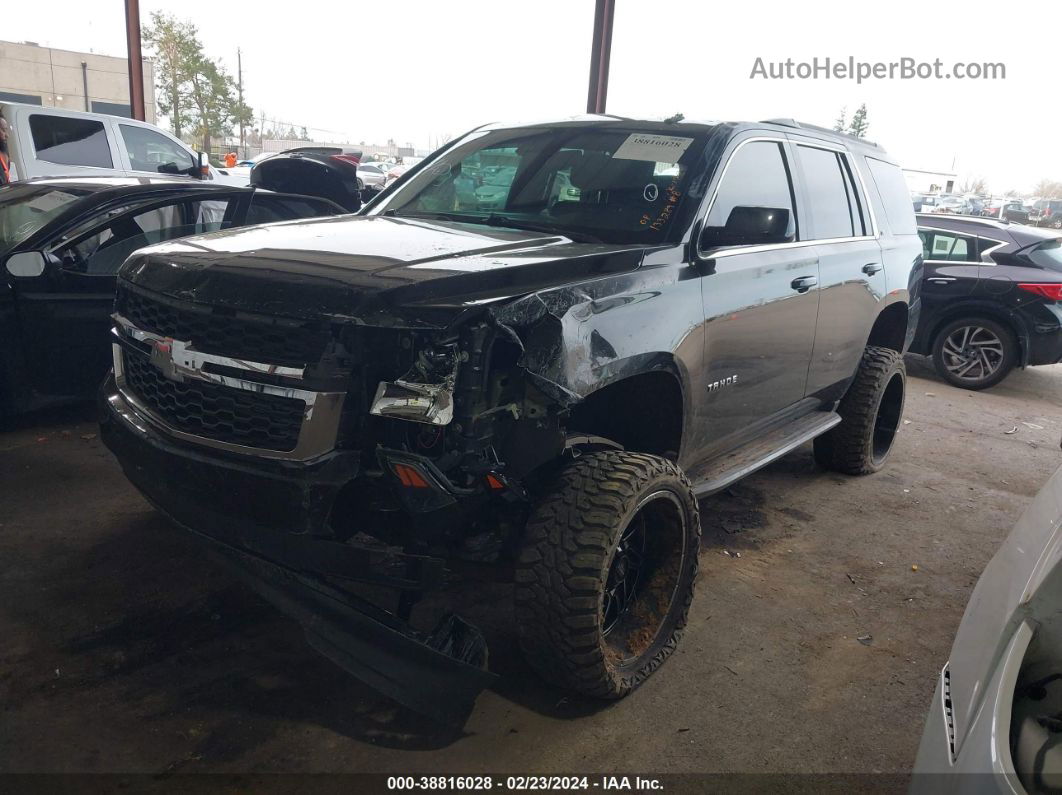 2015 Chevrolet Tahoe Lt Black vin: 1GNSKBKC8FR255058