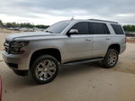 2015 Chevrolet Tahoe K1500 Lt Silver vin: 1GNSKBKC8FR503860