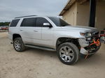 2015 Chevrolet Tahoe K1500 Lt Silver vin: 1GNSKBKC8FR503860