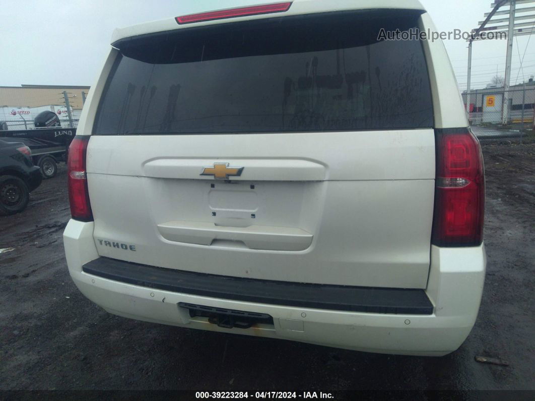 2015 Chevrolet Tahoe Lt Белый vin: 1GNSKBKC8FR700513