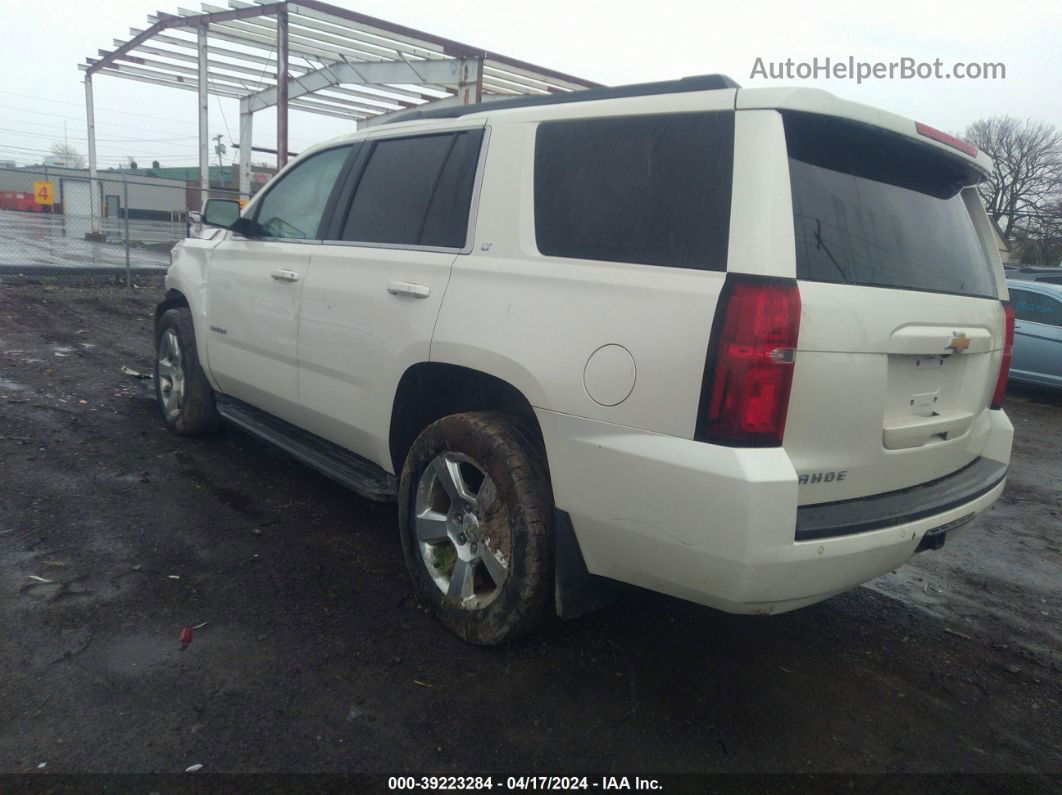 2015 Chevrolet Tahoe Lt Белый vin: 1GNSKBKC8FR700513