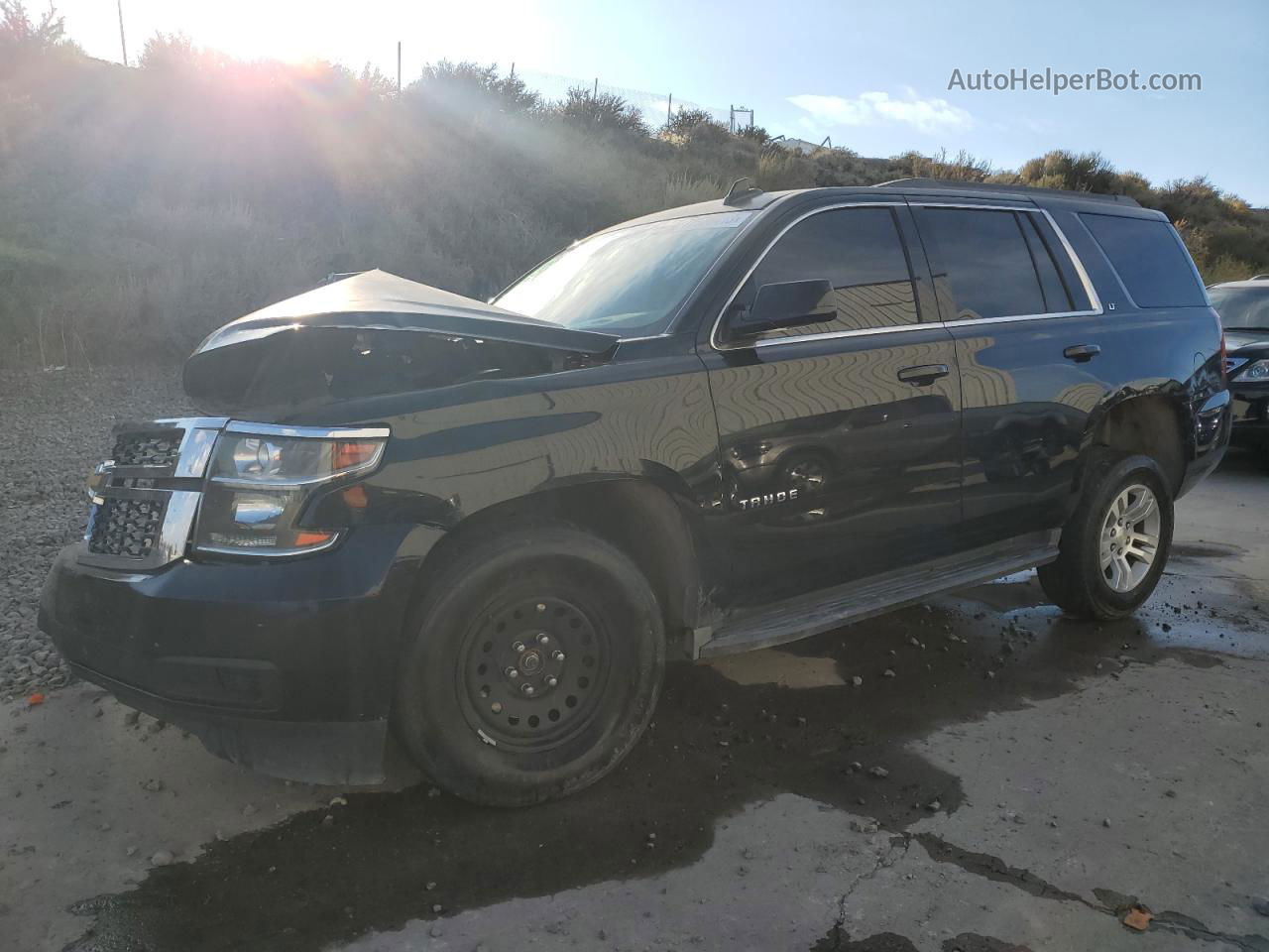 2016 Chevrolet Tahoe K1500 Lt Black vin: 1GNSKBKC8GR295092