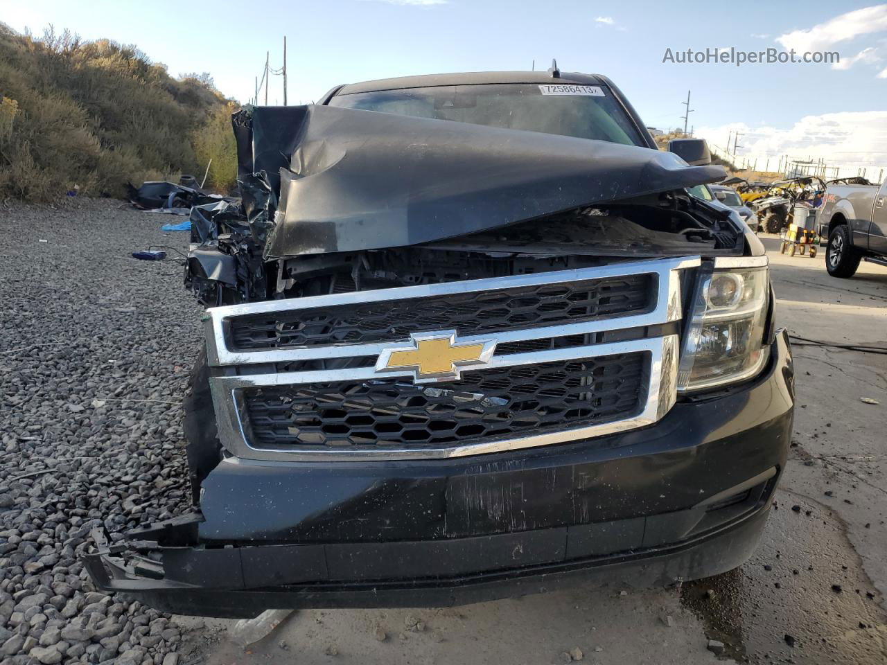 2016 Chevrolet Tahoe K1500 Lt Black vin: 1GNSKBKC8GR295092