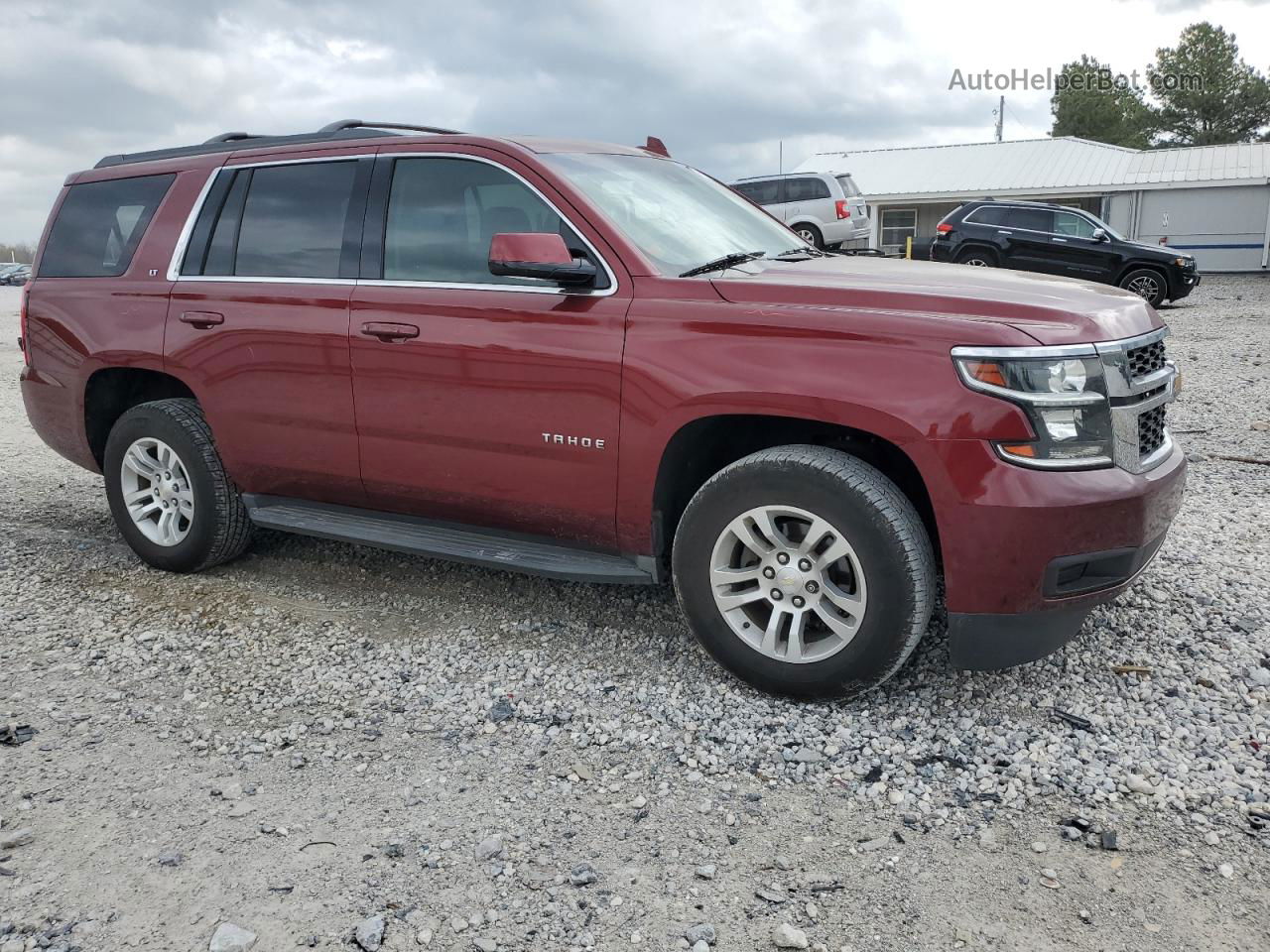 2016 Chevrolet Tahoe K1500 Lt Темно-бордовый vin: 1GNSKBKC8GR370793