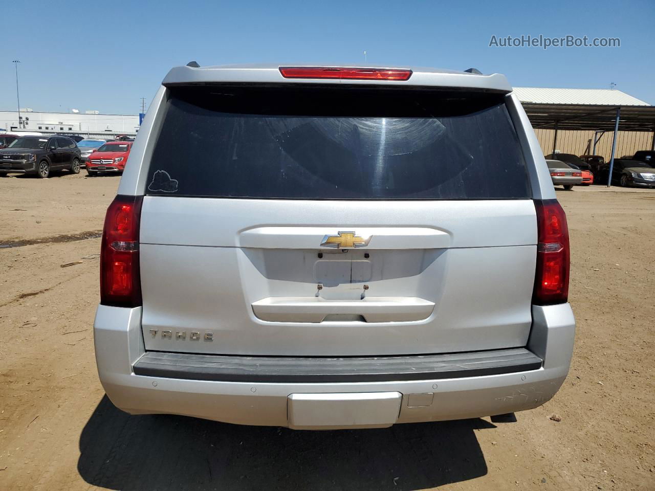 2015 Chevrolet Tahoe K1500 Lt Silver vin: 1GNSKBKC9FR174196