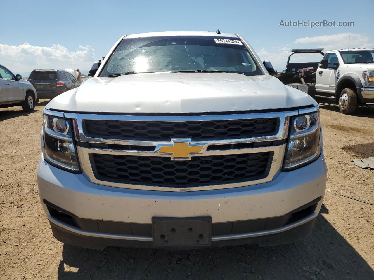 2015 Chevrolet Tahoe K1500 Lt Silver vin: 1GNSKBKC9FR174196