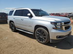 2015 Chevrolet Tahoe K1500 Lt Silver vin: 1GNSKBKC9FR174196