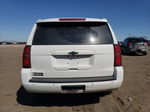 2015 Chevrolet Tahoe K1500 Lt White vin: 1GNSKBKC9FR579068