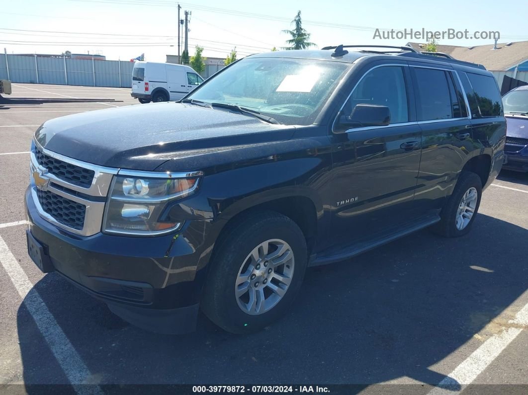 2015 Chevrolet Tahoe Lt Black vin: 1GNSKBKC9FR638104