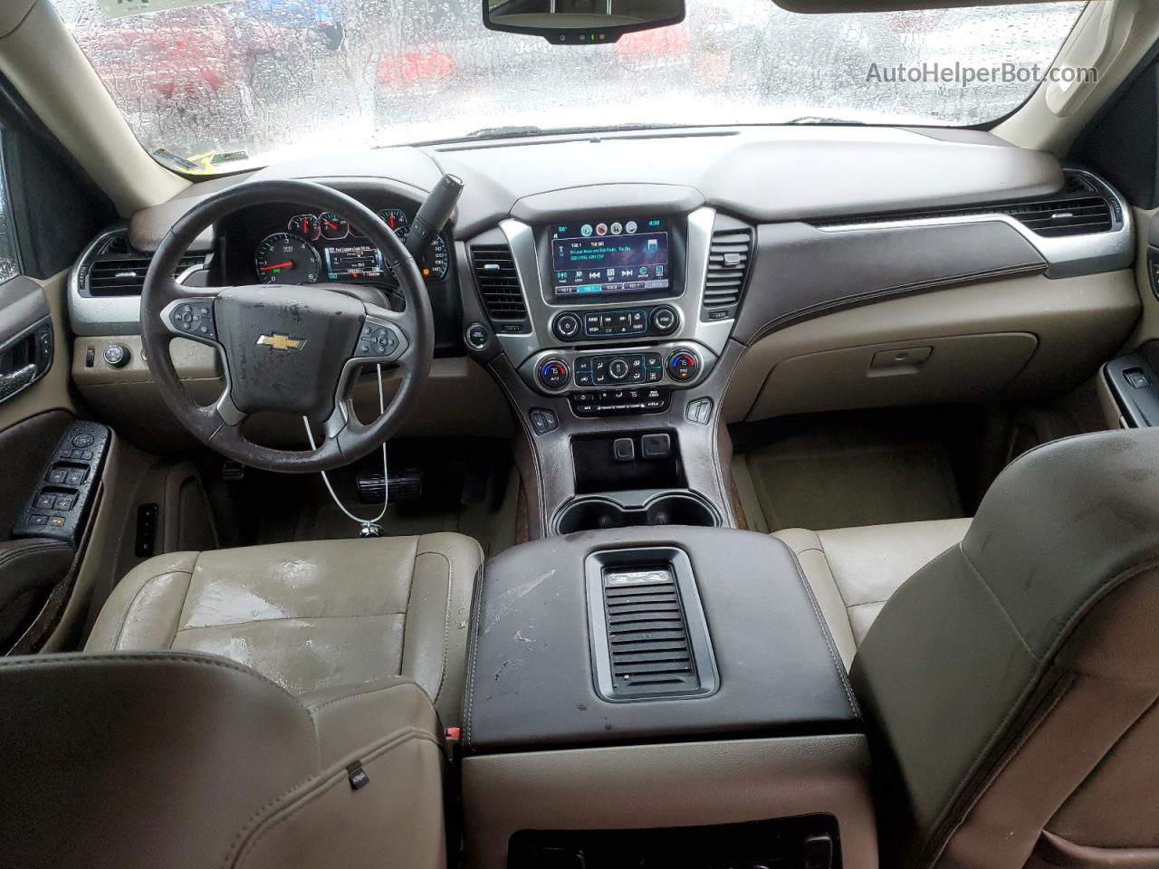 2016 Chevrolet Tahoe K1500 Lt Белый vin: 1GNSKBKC9GR127459