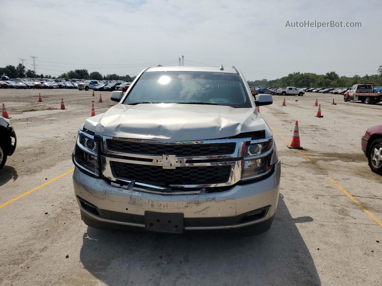 2016 Chevrolet Tahoe K1500 Lt Бежевый vin: 1GNSKBKC9GR171266