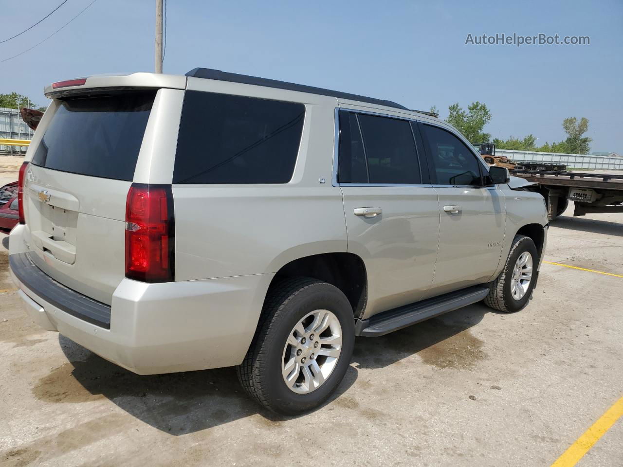 2016 Chevrolet Tahoe K1500 Lt Бежевый vin: 1GNSKBKC9GR171266