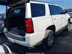 2015 Chevrolet Tahoe Lt White vin: 1GNSKBKCXFR116033