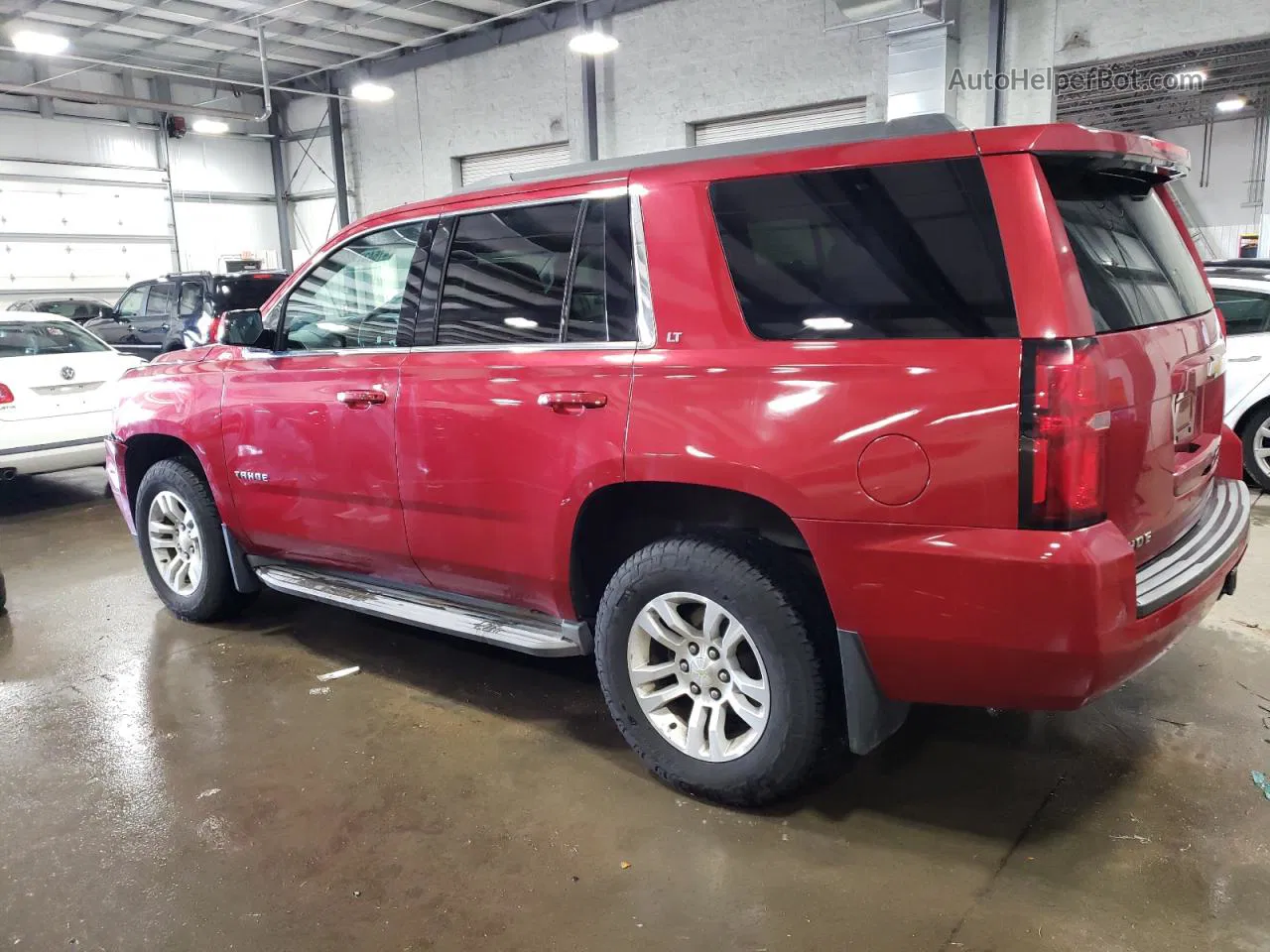 2015 Chevrolet Tahoe K1500 Lt Red vin: 1GNSKBKCXFR162848