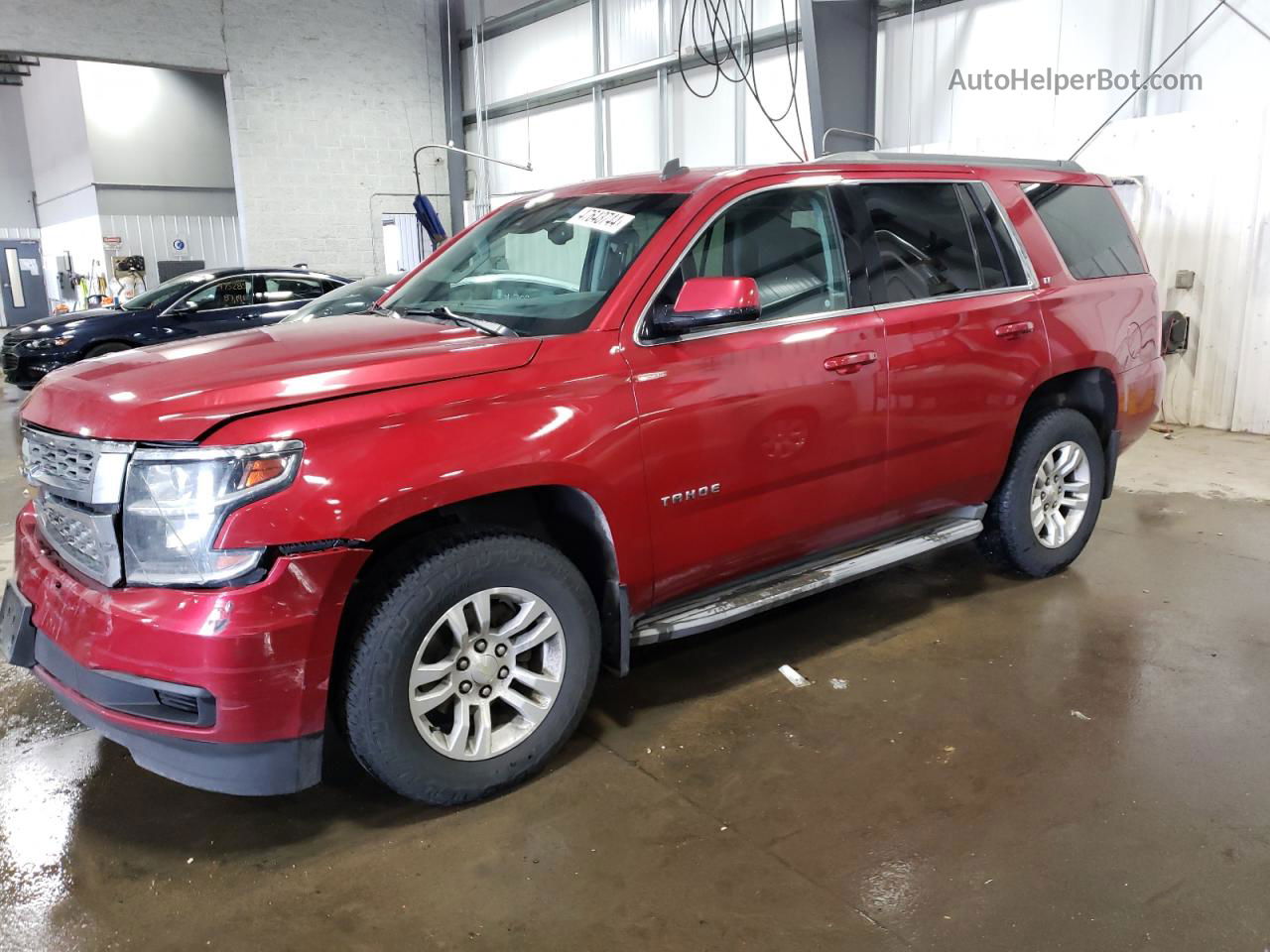 2015 Chevrolet Tahoe K1500 Lt Red vin: 1GNSKBKCXFR162848