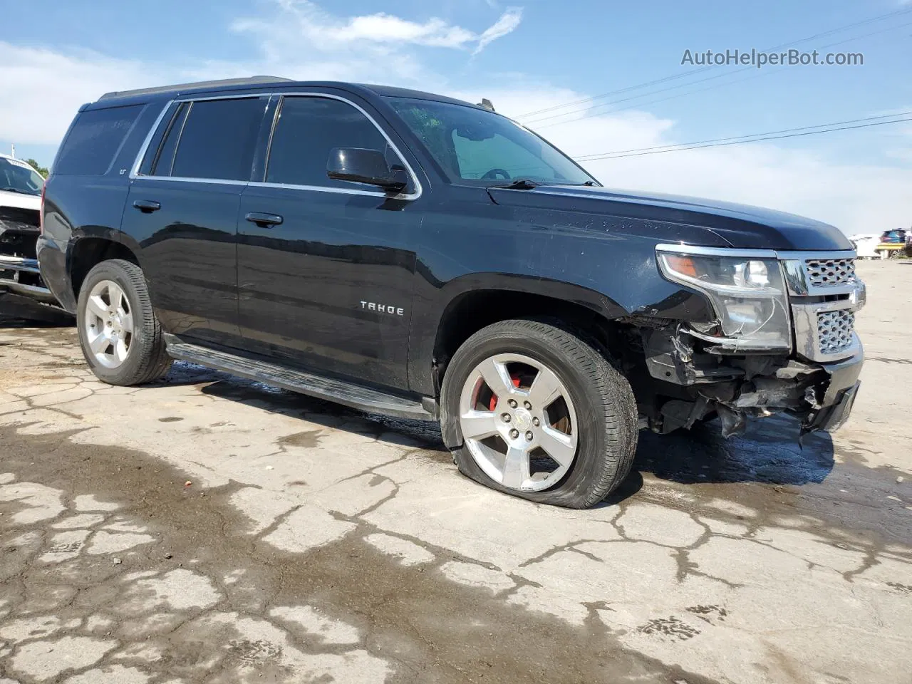 2015 Chevrolet Tahoe K1500 Lt Black vin: 1GNSKBKCXFR266109