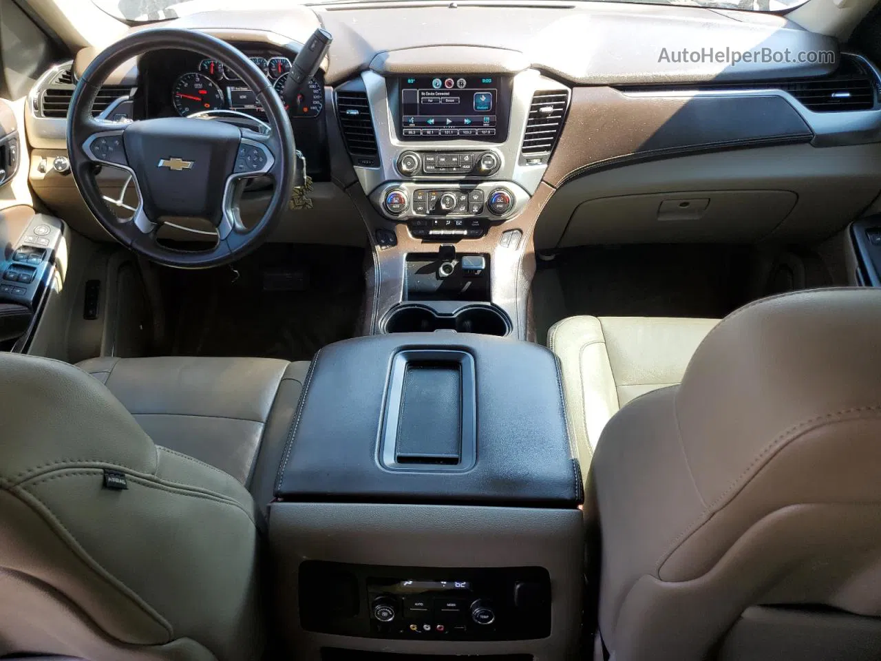 2015 Chevrolet Tahoe K1500 Lt Черный vin: 1GNSKBKCXFR266109