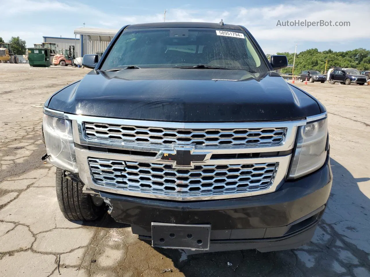 2015 Chevrolet Tahoe K1500 Lt Black vin: 1GNSKBKCXFR266109