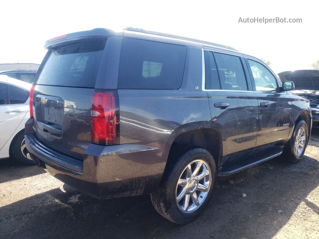 2015 Chevrolet Tahoe K1500 Lt Серый vin: 1GNSKBKCXFR507165