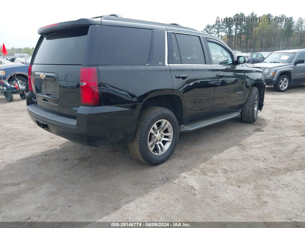 2015 Chevrolet Tahoe Lt Черный vin: 1GNSKBKCXFR661536