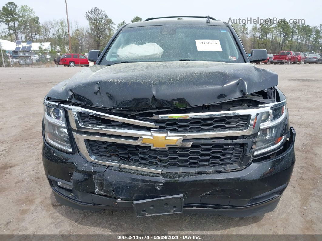 2015 Chevrolet Tahoe Lt Черный vin: 1GNSKBKCXFR661536