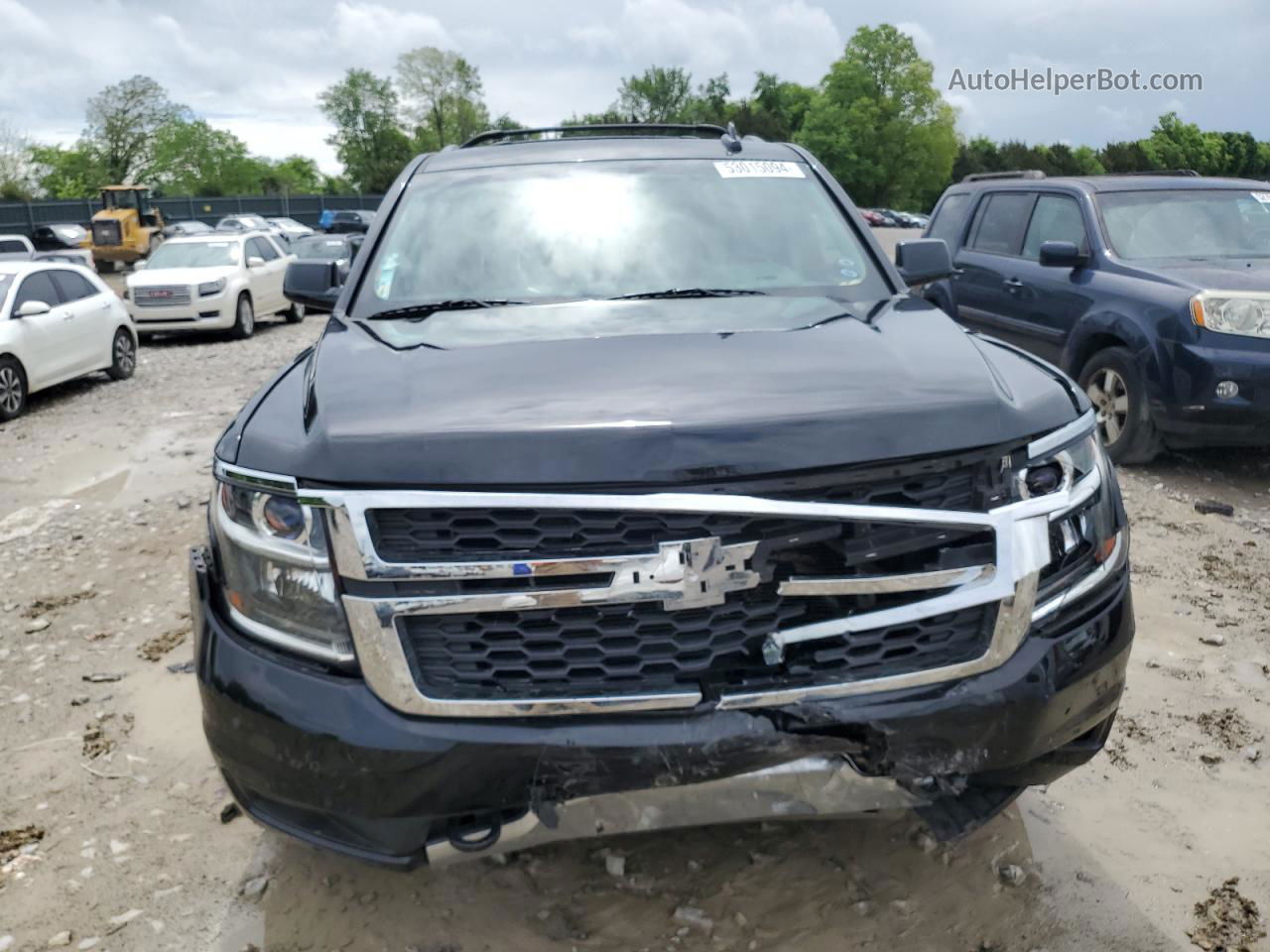 2016 Chevrolet Tahoe K1500 Lt Black vin: 1GNSKBKCXGR205103