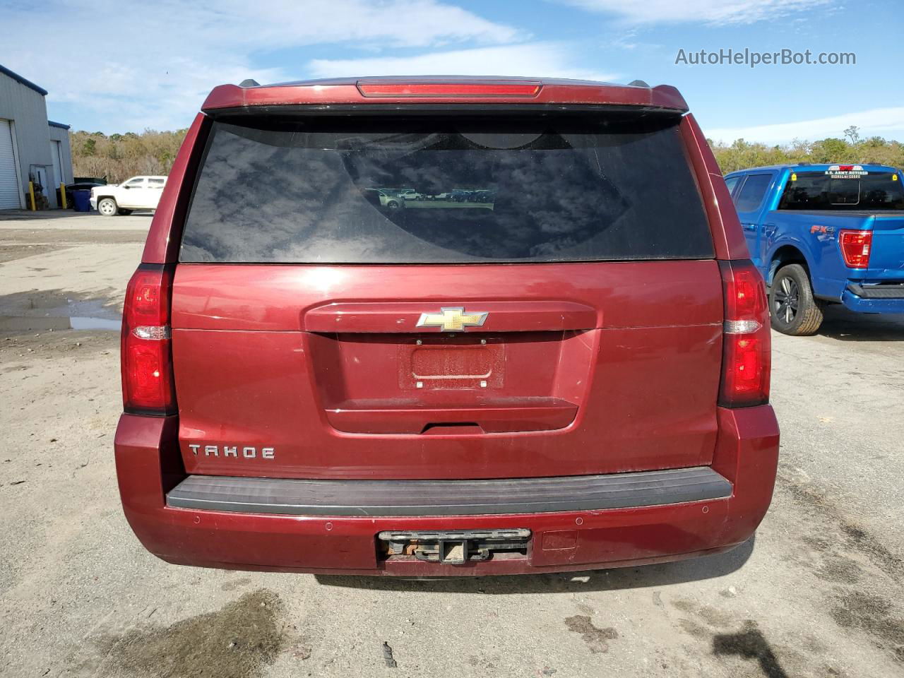 2016 Chevrolet Tahoe K1500 Lt Burgundy vin: 1GNSKBKCXGR325337