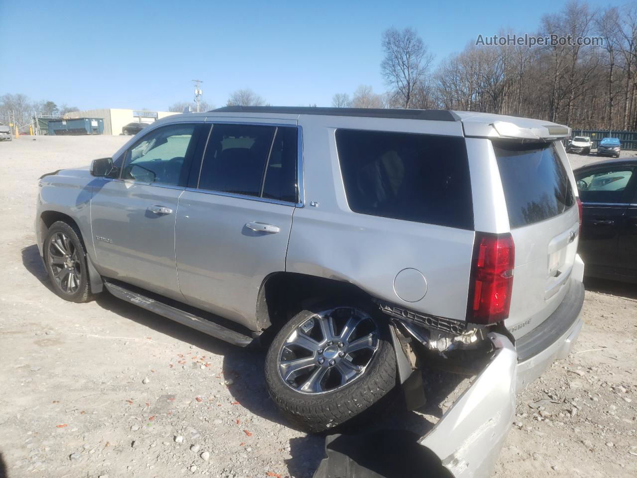 2016 Chevrolet Tahoe K1500 Lt Silver vin: 1GNSKBKCXGR475674