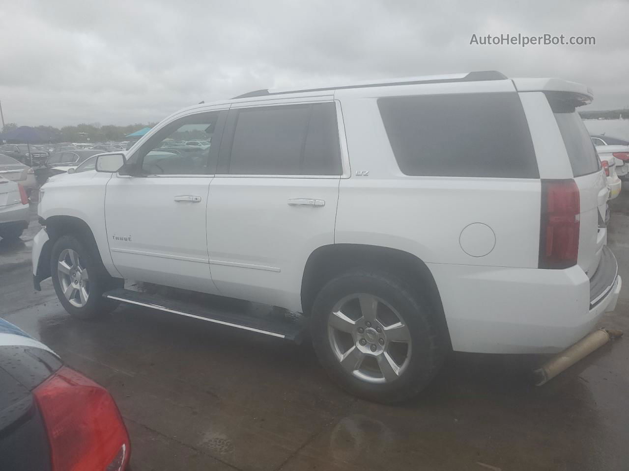 2015 Chevrolet Tahoe K1500 Ltz Белый vin: 1GNSKCKC0FR141724