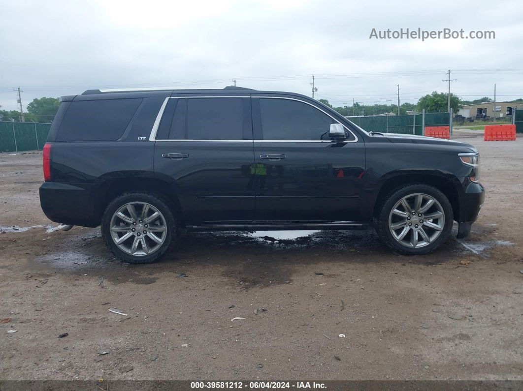 2015 Chevrolet Tahoe Ltz Black vin: 1GNSKCKC0FR164629