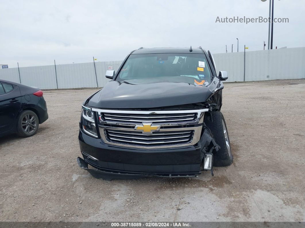 2015 Chevrolet Tahoe Ltz Black vin: 1GNSKCKC0FR508492