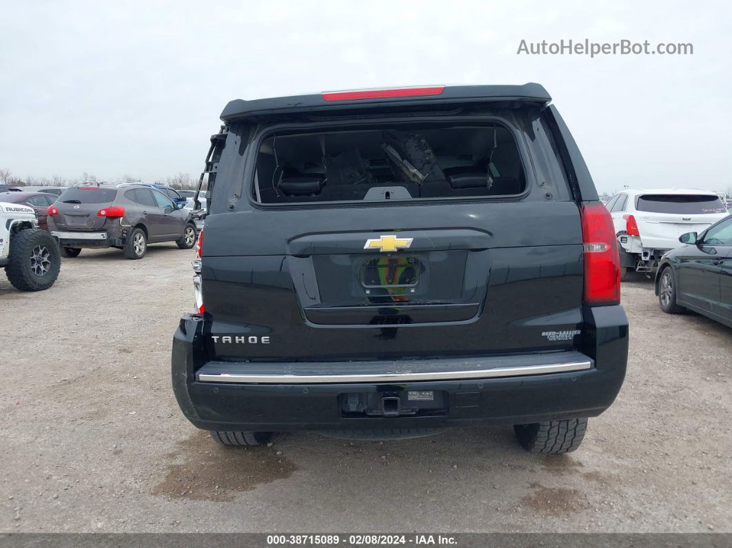 2015 Chevrolet Tahoe Ltz Black vin: 1GNSKCKC0FR508492