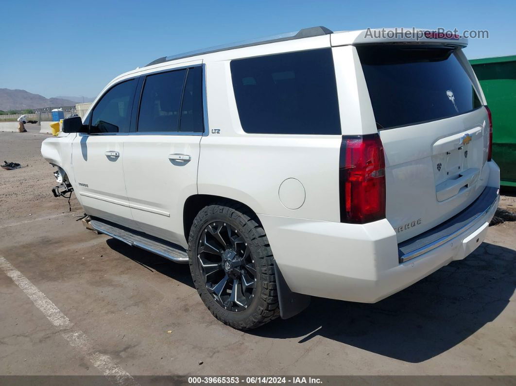 2015 Chevrolet Tahoe Ltz Белый vin: 1GNSKCKC0FR596704