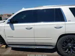 2015 Chevrolet Tahoe Ltz White vin: 1GNSKCKC0FR596704